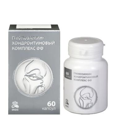 Erzig Glucosamine-chondroitin complex 60 caps. 400 mg-2 pcs