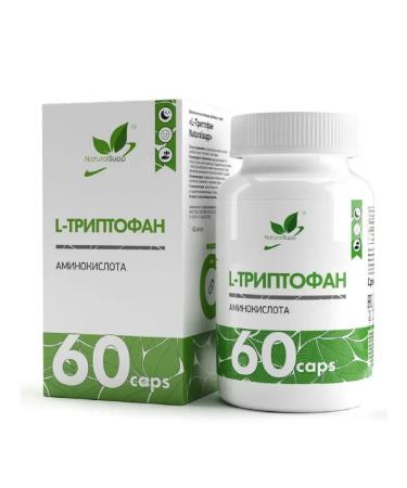NaturalSupp L-tripthophanes capsule weighing 60 pcs. 500 mg -2 UC