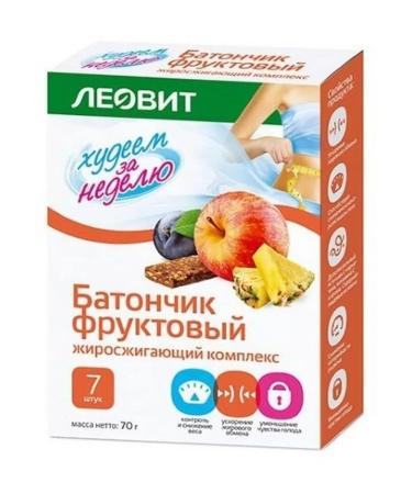 LEOVIT We lose weight in a week Baton Fruit fat 7 SP-2 SU