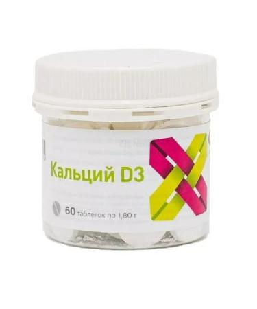 Calcium d 3 60 pcs tablets weighing 1 8 g-2 pcs
