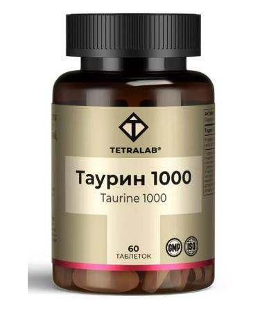 TETRALAB Taurin 1000 Fort tablets covered with 60 pcs. 1545 mg -2 UC