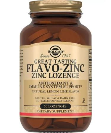 Solgar flavo-zink 50 pcs. Pastil-2 pcs