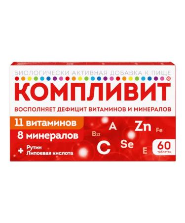 Complivit Vitamin-mineral complex 60 TB * 2 U