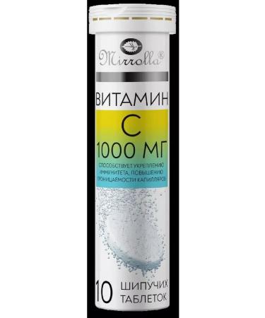 mirrolla Vitamin C 1000 mg 10 pcs. Sawless table -3pcs