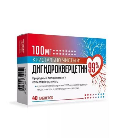 Evalar Dihydrocercetin 99% N40 table 100mg 440mg -5 pcs - Buy Online on GoSupps.com