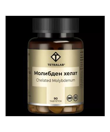 TETRALAB Molibden Helat glycinate tablets 90 pcs. 350 mg -2 UC