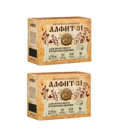 Alfit -31 for cerebral circulation of 60 briquettes - 2Up