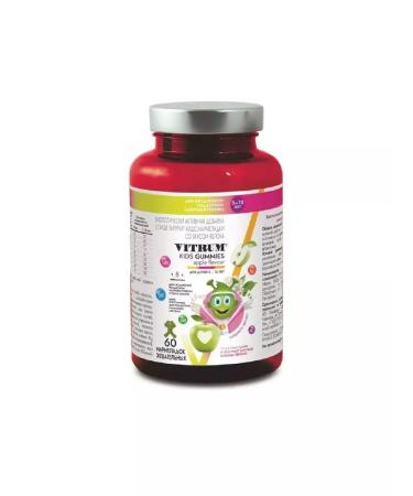 Vitrum Kids marmalade with an apple taste of 60 pcs 3.5 G-4 pcs - Buy Online on GoSupps.com