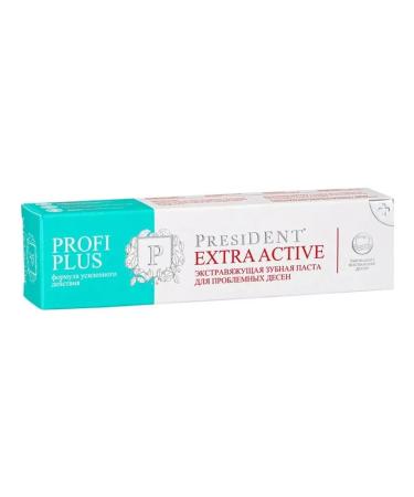 President Profi Plus Toothpaste extractive 30 ml - 3 pcs