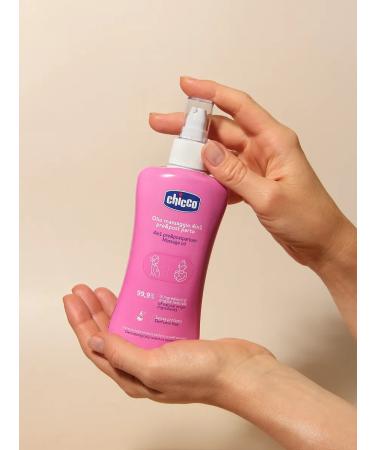CHICCO Massage oil from stretch marks for pregnant women 4V1 - Buy Online on GoSupps.com