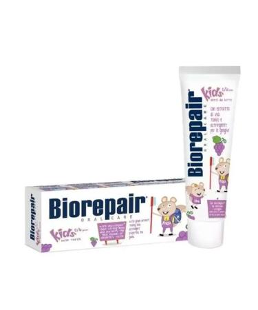 Biorepair KIDS Toothpaste Paste Paste 0-6 years old with vinogr-2 vinogr extract