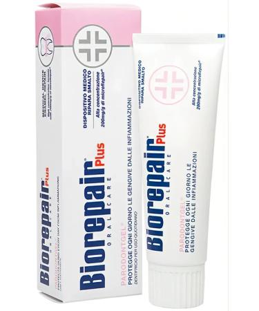 Biorepair Toothpaste plus periodontteum 75 ml - 4 pcs