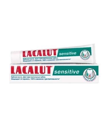 LACALUT Sensitive toothpaste 75 ml-2 pcs - Buy Online on GoSupps.com