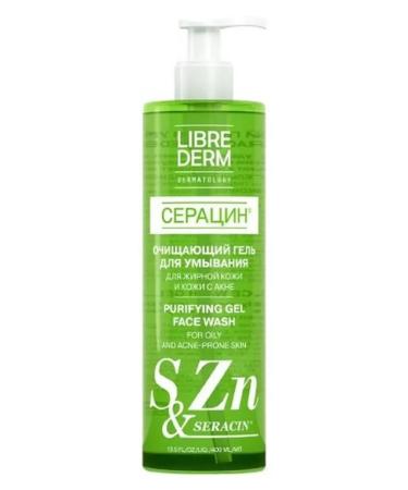 LIBREDERM seracin cleansing gel for washing 400 ml-4pcs