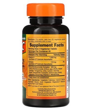 American Health Ester-C for immunity - Buy Online on GoSupps.com