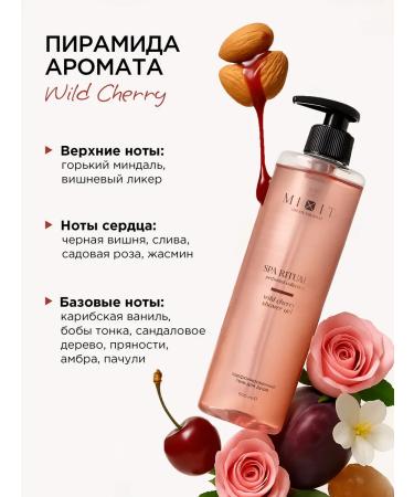 MIXIT Shower gel SPA RITALS Cherry +tobacco Vanil 2pcs - Buy Online on GoSupps.com