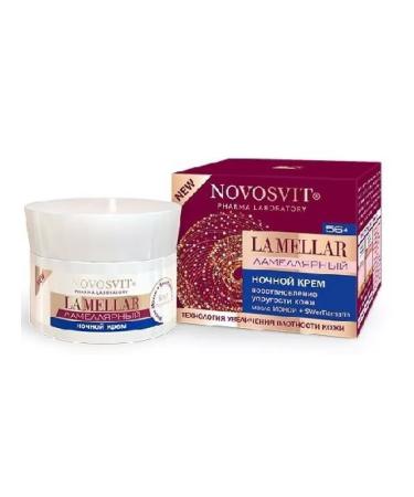 Novosvit La Mellar Night Lamellar Cream Restored Elastic 50ml-3 pcs - Buy Online on GoSupps.com