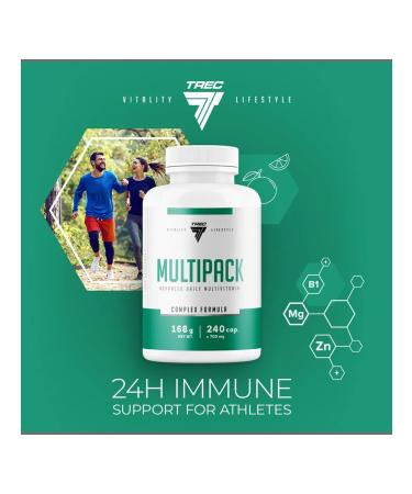 Trec Nutrition Vitamins and minerals TREC Multipack 240 Caps Complex - Buy Online on GoSupps.com