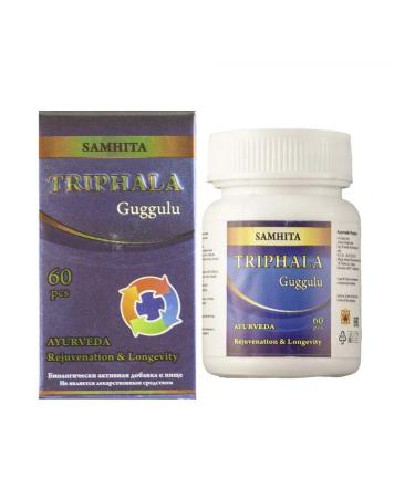 SAMHITA Trifala Guggul Cleansing Ayurveda Trifala Guggul 60 Tab - Buy Online on GoSupps.com