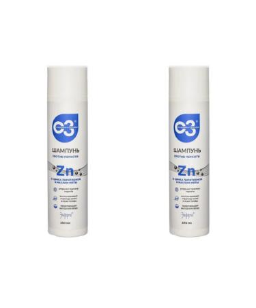 Elpharmaru LLC Cleansing and health shampoo with zinc -pyrimity 250ml - 2 pcs