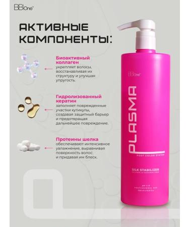 BB One Hair plasma after dyeing Silk Stabilizer 1l - Buy Online on GoSupps.com