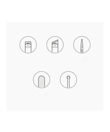 Elegant manicure set 5 in 1 for perfect nails - Buy Online on GoSupps.com