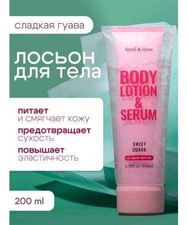 Spark&Glow Two -phase body lotion with the aroma of sweet gouav