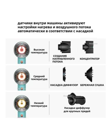 Beutyone Professional hair hair dryer with nozzles - Buy Online on GoSupps.com