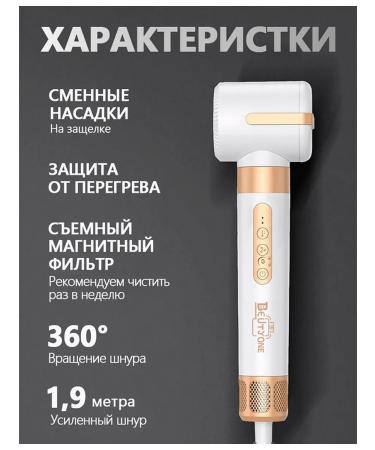 Beutyone Feng styler for hair with 7 nozzles - Buy Online on GoSupps.com