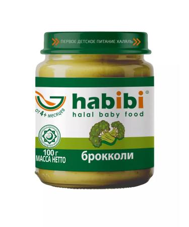 Habibi Puree halal children's vegetable broccoli from 4 months - Buy Online on GoSupps.com