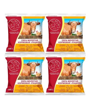 Felutsenovoe Podvorye Sulfur fodder diet 150g 4 pieces - Buy Online on GoSupps.com