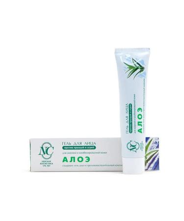 Nevskaya Cosmetics Face gel against acne and acne aloe 40 ml 12 pcs - Buy Online on GoSupps.com
