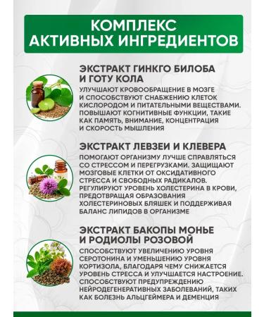 PHITOPILLS Neuropils vitamins for memory and brain ginkgo bilobe - Buy Online on GoSupps.com