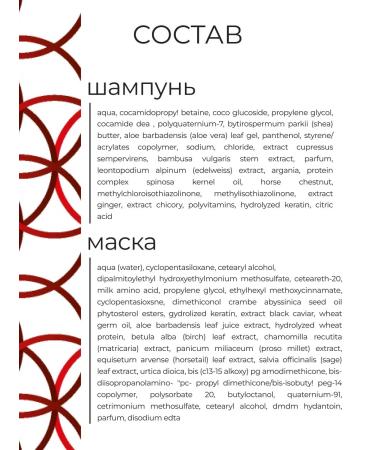 Vashlik Professional Hair restoration shampoo and mask Professional set - Buy Online on GoSupps.com