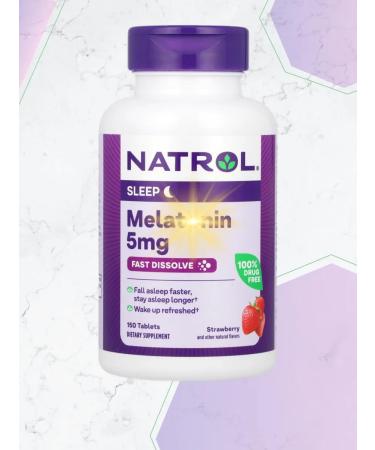 Natrol Sleep additive 150 strawberry tablets 5 mg