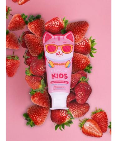 Revyline Children's toothpaste Reviline Kids strawberries 60 g - Buy Online on GoSupps.com