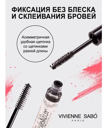 VIVIENNE SABO Eyebrow gel transparent fixing Fixateur 2 pcs - Buy Online on GoSupps.com