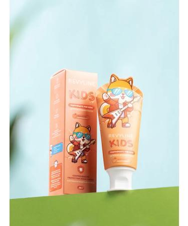Revyline Children's toothpaste Reviline Kids Persik 60 g - Buy Online on GoSupps.com