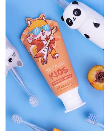 Revyline Children's toothpaste Reviline Kids Persik 60 g - Buy Online on GoSupps.com