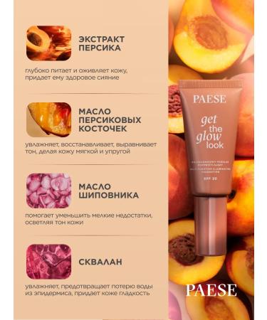 PAESE Glow Look Credal C with SPF 20 Moisturizing - Tone 2 N - Buy Online on GoSupps.com