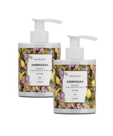 AROMOTION Ambroxan 300ml 2pcs perfumed hand and body cream