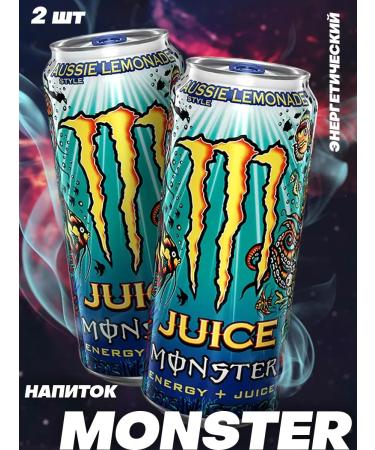 Monster Energy Energy drink Lemonade 500 ml x 2