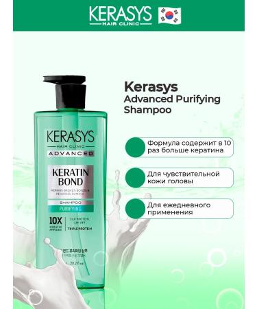 KERANOVE Shampoo for sensitive scalp with an enhanced formula - Buy Online on GoSupps.com
