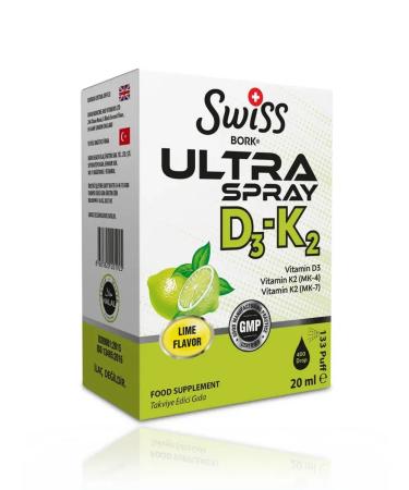 Swiss bork Vitamin D3 K2 1000 drops