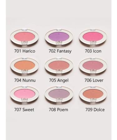 LAKA Puff blush Love Silk Blush 705 Angel - Buy Online on GoSupps.com