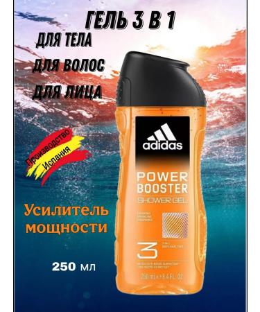 Soul gel men's shampoo Adidas 3 in 1 Power Booster