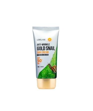Lebelage Gold Snail Sunflower Cream with Snail 70ml