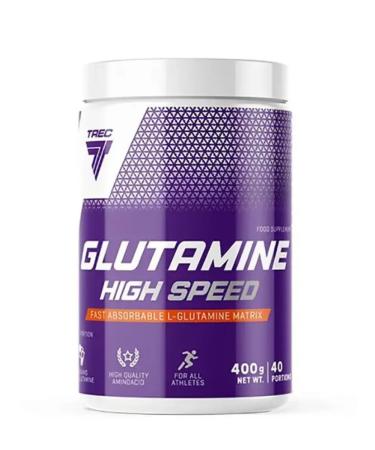 TREC Glutamine High Speed 400 g Glutamine black currant