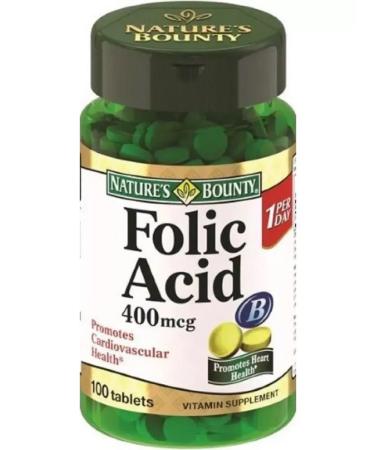 Nature's bounty Folic acid