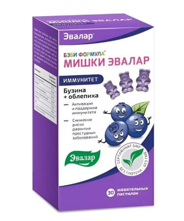 Evalar Baby Formula Mishka Immunity